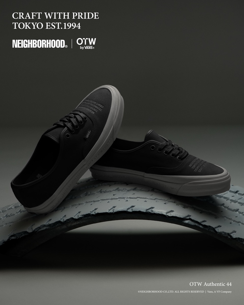 NEIGHBORHOOD® x OTW by Vans Authentic 44 が国内8月7日より発売 | UP