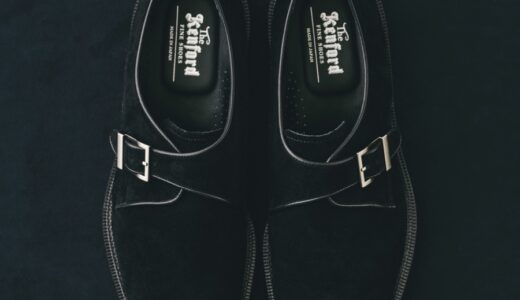 Kenford for JOURNAL 26AW 別注『SUEDE MONK STRAP BLACK』が国内8月11日より発売 ［26093610004430］