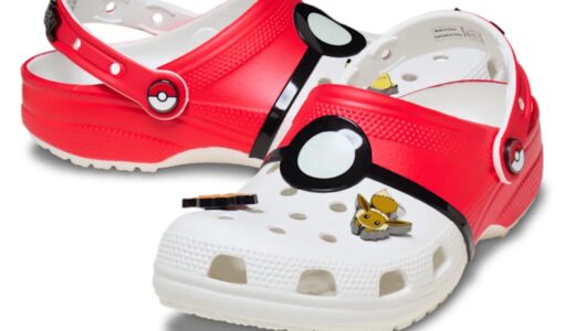 Crocs x Pokémon 30周年記念モンスターボールサンダル『Classic Clog “Poké Ball”』が国内8月28日より発売 ［212064-90H］