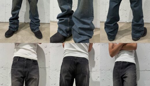 FUTURE ARCHIVE 26FW『BAGGY FLARE DENIM』が国内オンライン発売開始