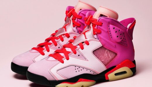 Awake NY x Nike Air Jordan 6 Retro SP “Bubblegum Pink”が8月24日に限定発売［IQ5706-600］