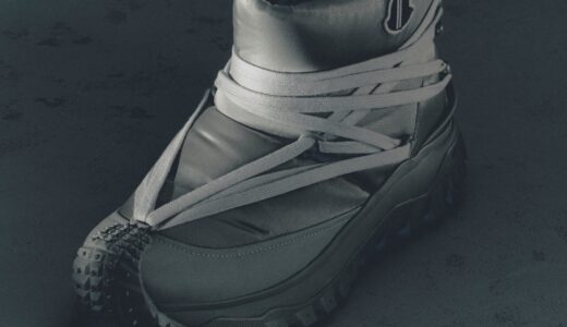Moncler x Rick Owens『Trailgrip Megalace Boot』が国内11月より発売予定