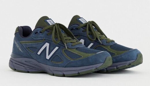 New Balance〈990v4 “NB Navy/Meteorite”〉が発売予定［U990BG4］