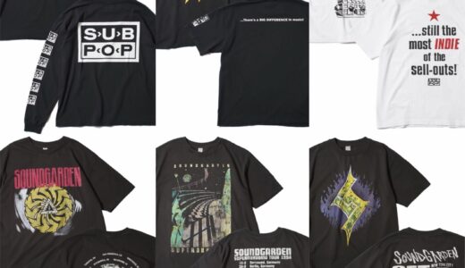 FREAK’S STORE OPEN STUDIO 別注オルタナティブ・ロックTシャツの新作が国内8月7日より発売