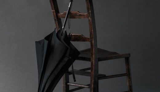 伝統織物 甲州織で仕上げた漆黒の雨晴兼用傘『Yohji Yamamoto Umbrella』が国内8月21日より発売