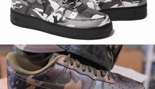 Supreme x Nike Air Force 1 Low SP “Camo” が2026年秋冬に発売予定［CU9225-900 / CU9225-901］【26FW】