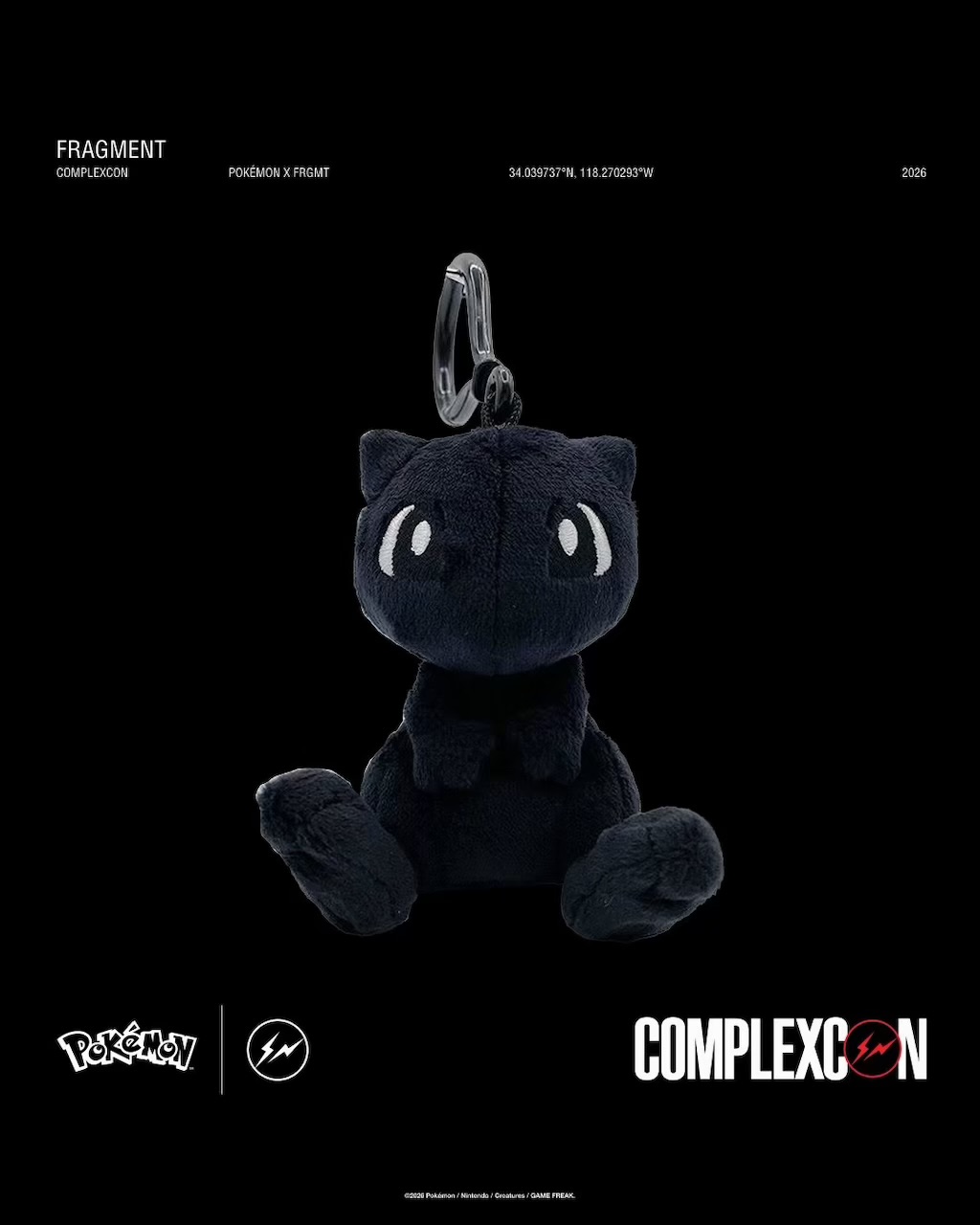 FRAGMENT x Pokémon 新作コラボアイテムが10月3日よりComplexCon LAで
