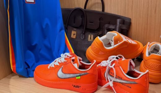 Virgil Abloh Archive x Nike Air Force 1 Low SP “Orange”が公開