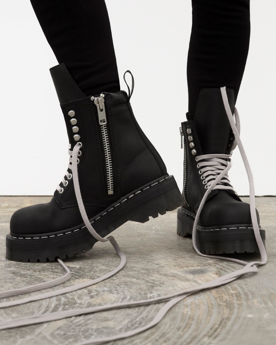 Dr. Martens x Rick Owens 26FW コラボコレクションが国内9月18日／9月