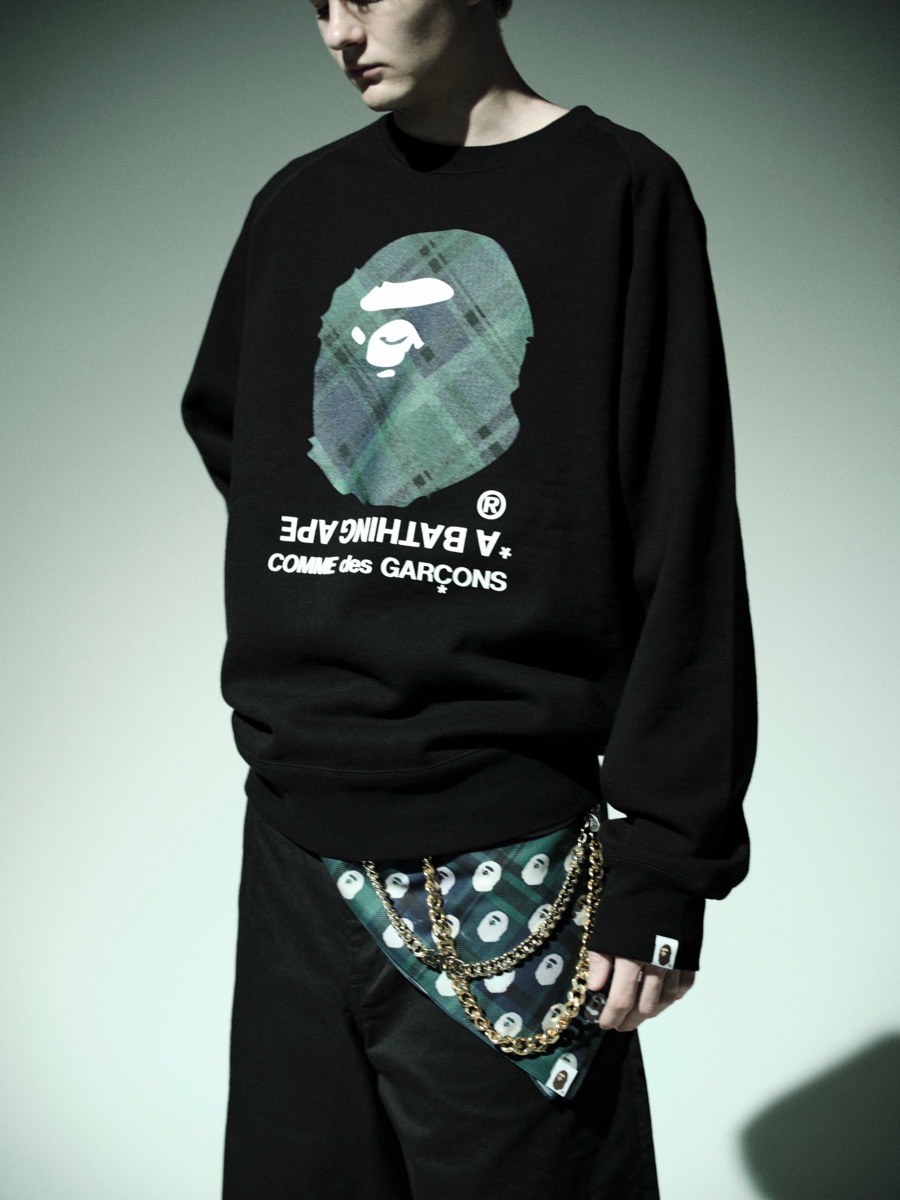 BAPE®︎ x COMME des GARÇONS 2026年秋冬コラボコレクションが国内9月