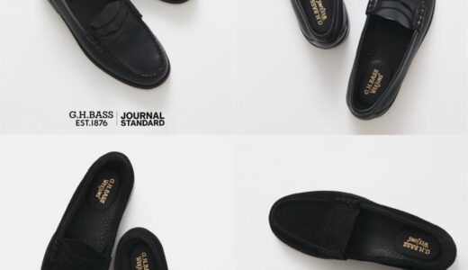 JOURNAL STANDARD x G.H.BASS 別注 LARSON MOC- PULL UP & SUEDE の国内先行予約が開始 ［26093610002730 / 26093610002830］