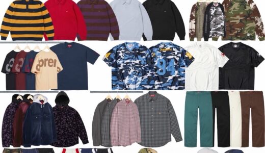 Supreme x Nike 26FW Week6 が国内9月26日より発売【全商品一覧 価格など / 2026FW】