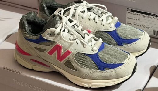 Kith x United Arrows & Sons x New Balance 990v3 が10月2日より発売予定