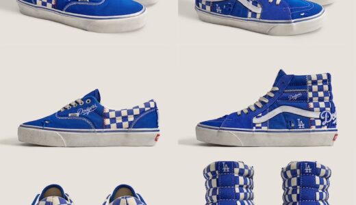 Vans x MLB Los Angeles Dodgers Era & Sk8-Hi が国内近日発売［VN00152S45K / VN0014YQ45K］