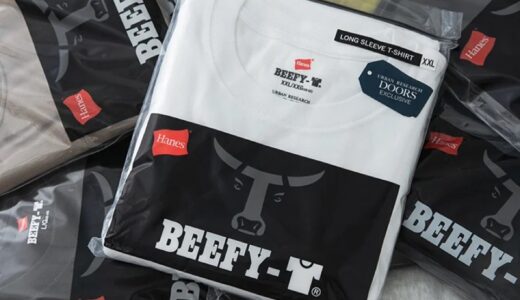 URBAN RESEARCH DOORS x Hanes 26AW 別注 BEEFY-T 長袖ver. の国内先行予約が開始