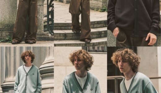 FRED PERRY x 417 EDIFICE 26AW 別注 ティップドカーディガンが国内発売開始 ［26080313000130］
