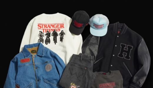 Stranger Things x BEAUTY&YOUTH コラボコレクションが国内10月30日より先行予約開始。Wranglerとのトリプルコラボも