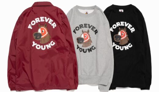 FORSE CLUB x フォーエバーヤング 新作コラボアイテムが国内10月31日より発売