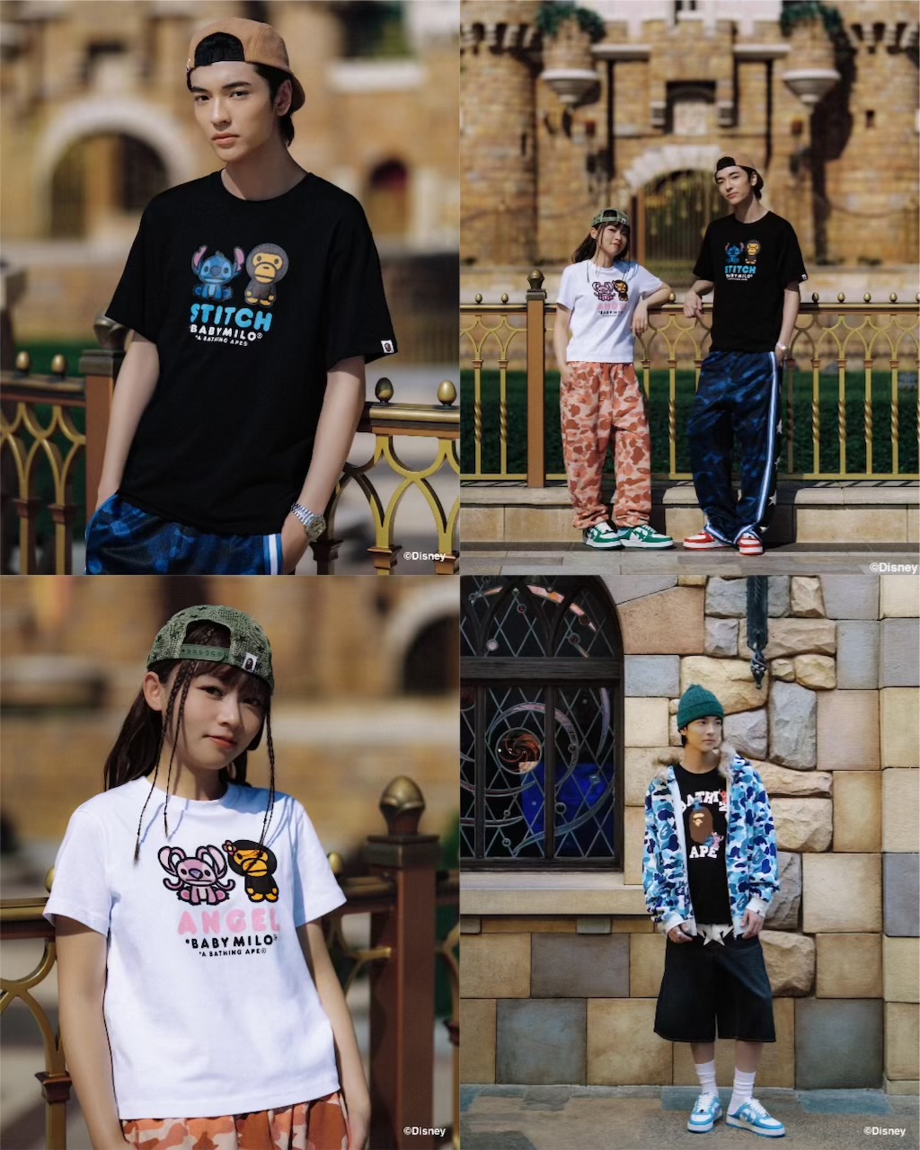 BAPE® x Disney Stitch コラボコレクションが国内10月3日より発売 | UP