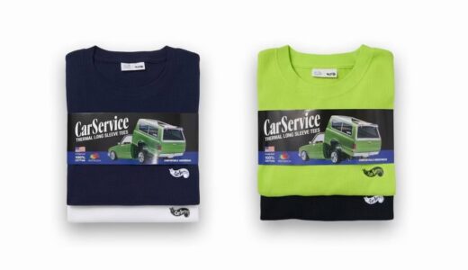 CarService x FRUIT OF THE LOOM 2Pack THERMAL L/S Teeが国内10月18日より発売 ［26070316010130］