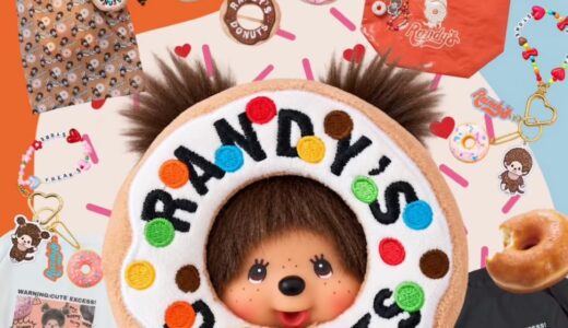 FREAK’S STORE x Randy’s Donuts x Monchhichi トリプルコラボアイテムが国内10月23日より発売