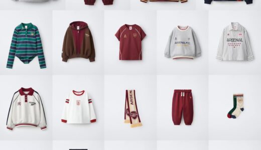 ZARA x Arsenal FC コラボコレクションが国内順次発売開始