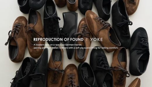 REPRODUCTION OF FOUND x YOKE 26FW コラボスニーカー『French Military Trainer』が国内10月31日より発売