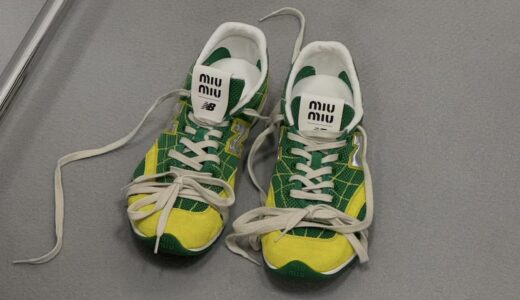 Miu Miu x New Balance 27SS コラボスニーカー『RC150』が発売予定