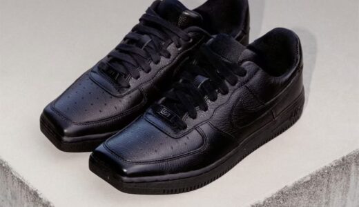 スクエアトゥにアレンジした Nike Air Force 1 “SquAir Toe”が発売予定